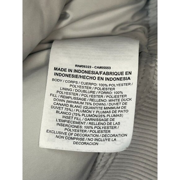 Nike Keep Warm Down Fill Color Buttons Quilt Bomber Puffer Jacket Men Sz XL FLAW - Picture 12 of 16